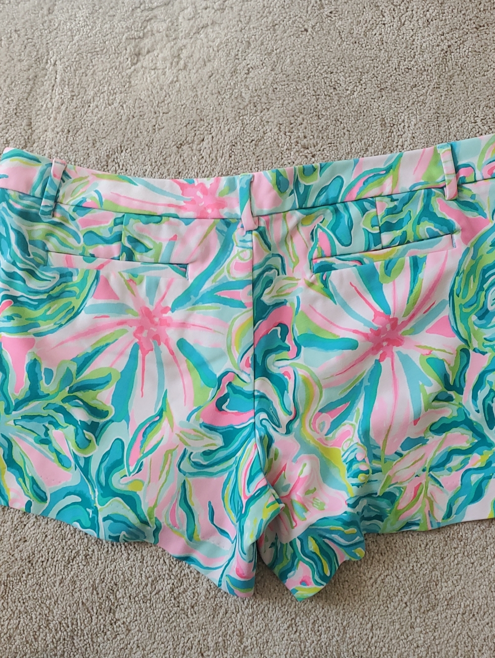 Lilly Pulitzer Stretch Shorts Size 14
